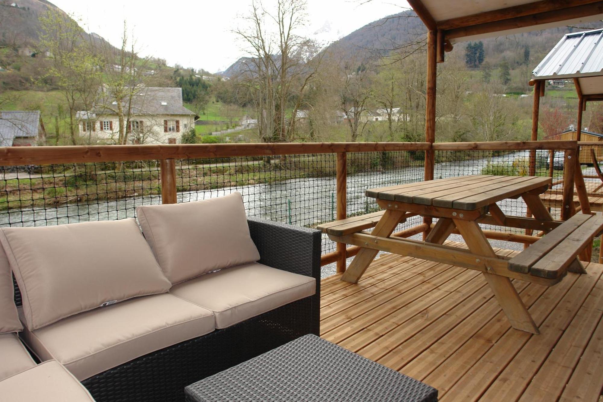 Camping Des Gaves Laruns Bagian luar foto
